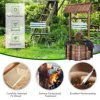 Outdoor Wooden Wishing Well Bucket Flower Plants Planter Patio Garden Home Decor - Image 6