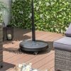 SKONYON 51LBS 20.5Inch Outdoor Umbrella Base with Wheels and Handles - Image 8