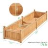 Yaheetech Wooden Raised Garden Bed for Home Vegetable - Image 2