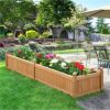 Yaheetech Wooden Raised Garden Bed for Home Vegetable - Image 3