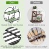 GIVIMO Heavy Duty Metal Flower Cart Plant Stand - Image 3
