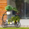 GIVIMO Heavy Duty Metal Flower Cart Plant Stand - Image 9