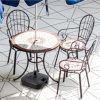 SKONYON Fillable Patio Umbrella Base with Handle Fit 1.5 Inch Umbrella Poles - Image 3