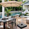 SKONYON 260 lbs Offset Patio Umbrella Base with Wheels Sand Water Filled - Image 11