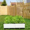 Set of 4 Elevated Flower Vegetable Herb Grow Planter Box - Image 3