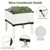 Set of 4 Elevated Flower Vegetable Herb Grow Planter Box - Image 9