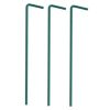 SKONYON Outdoor Garden Green Pedestal Bird Bath Feeder - Image 3