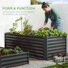 Best Choice Products 6x3x2ft Outdoor Metal Raised Garden Bed, Planter Box for Vegetables, Flowers, Herbs - Image 6