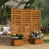 Slickblue Versatile Wooden Planter Box for Gardens ?C Ideal for Flowers, Herbs, and Vegetables - Image 2