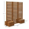 Slickblue Versatile Wooden Planter Box for Gardens ?C Ideal for Flowers, Herbs, and Vegetables - Image 6