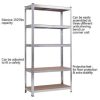SUGIFT 72 Inch Storage Shelf Steel Metal 5 Levels Adjustable Shelves - Image 3