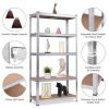 SUGIFT 72 Inch Storage Shelf Steel Metal 5 Levels Adjustable Shelves - Image 6