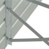 Garden Raised Bed Galvanized Steel 39.4"x15.7"x17.7" Gray - Image 5