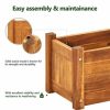 Garden Raised Bed Acacia Wood 29.9"x10.9"x9.8" - Image 4