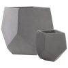 Sunnydaze Decor Outdoor Concrete Planter Set