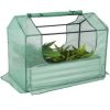4' x 2' Steel Raised Garden Bed with Mini Greenhouse - Image 7