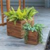 Indoor/Outdoor Wooden Planter Boxes - Image 4