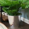 Galvanized Steel Buckets with Hexagon Pattern - Image 3