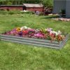 Galvanized Steel Rectangular Raised Garden Bed - Image 4
