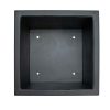 Modern Simplicity 8.25" Square Metal Raised Planter Box with Legs - Image 3