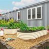 Outsunny 2PCS Raised Garden Bed, Raised Beds for Gardening, - Image 3