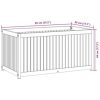 Garden Planter 33.5"x17.7"x17.3" Solid Wood Acacia and Steel - Image 2