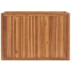 Raised Bed 39.4"x19.7"x27.6" Solid Wood Teak - Image 6