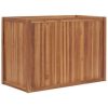 Raised Bed 39.4"x19.7"x27.6" Solid Wood Teak