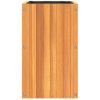Garden Planter 13.8"x13.8"x23.6" Solid Wood Acacia - Image 7