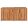 Garden Raised Bed 59.1"x19.7"x27.6" Solid Wood Teak - Image 2
