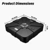 33inch Umbrella Base with Wheels Fillable Umbrella Base 220 lbs306 lbs Water & Sand Filled Weighted Base Patio Umbrella Base for Cross/Rotation Base - Image 3