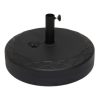 22 inches Patio Umbrella Base HDPE Round Umbrella Base Round Outdoor Umbrella Stand