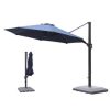 11ft Cantilever Patio Umbrella Outdoor Patio Offset Patio Umbrella Large Outdoor Umbrella Pool Umbrella for Backyard Garden Deck Pool