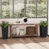 Modern Flower Planter for Front Porch and Lobby Stylish and Durable Design - Image 3