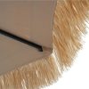 9 Ft. Outdoor Double Top Hawaiian Style Thatch Umbrella - Image 7
