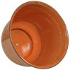 Michael 14.5" Metal Outdoor Plant Pot Set with Drainage Holes and Rubber Plugs - Image 8