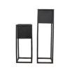 Modern Simplicity 8.25" Square Metal Raised Planter Box with Legs - Image 9