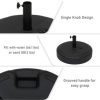 22 inches Patio Umbrella Base HDPE Round Umbrella Base Round Outdoor Umbrella Stand - Image 4