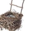Handcrafted Wooden Nest Planter ?C Clay Pot for Indoor & Outdoor Use - Image 4