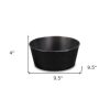 10" Red Recycled Plastic Indoor Outdoor Round Pot Planter - Image 5