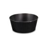 10" Red Recycled Plastic Indoor Outdoor Round Pot Planter