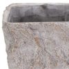 Speckle Glaze Cement Rectangular Pot Planter ?C Indoor & Outdoor Decorative Pot - Image 5