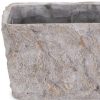 Speckle Glaze Cement Rectangular Pot Planter ?C Indoor & Outdoor Decorative Pot - Image 7