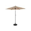 9ft Outdoor Patio Umbrella, Tilt & Crank, Khaki (Base Not Included) - Image 4