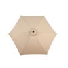 9ft Outdoor Patio Umbrella, Tilt & Crank, Khaki (Base Not Included) - Image 10