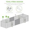 Best Choice Products 8x2x2ft Outdoor Metal Raised Garden Bed, Planter Box for Vegetables, Flowers, Herbs - Image 5