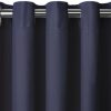 Elrene Connor 52" x 108" Indoor/Outdoor Grommet Panel, Water - Image 3